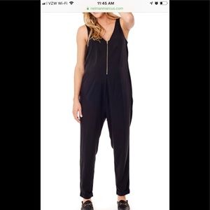 Ingrid & Isabel Maternity Zip-Front Jumpsuit